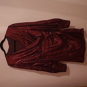 COPY - Dynamite Red Sequence Dress